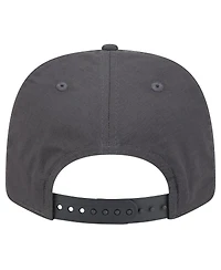 New Era Men's Graphite Chicago Bulls Team Elevated Patch 9SEVENTY Adjustable Hat