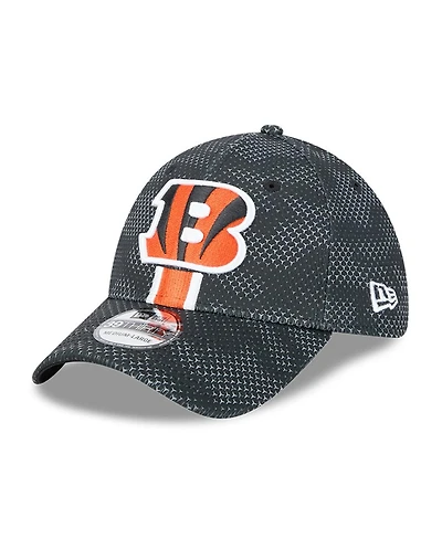 New Era Men's Black Cincinnati Bengals 2024 Sideline 39THIRTY Flex Hat