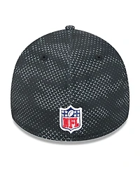 New Era Men's Black Cincinnati Bengals 2024 Sideline 39THIRTY Flex Hat
