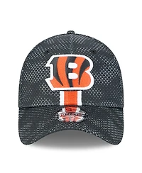 New Era Men's Black Cincinnati Bengals 2024 Sideline 39THIRTY Flex Hat