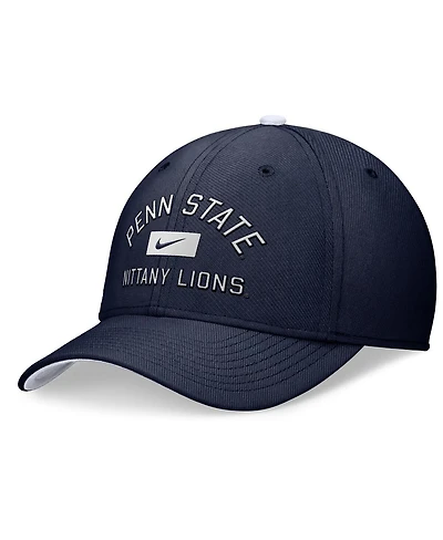 Nike Men's Navy Penn State Nittany Lions Primetime Swoosh Flex Hat