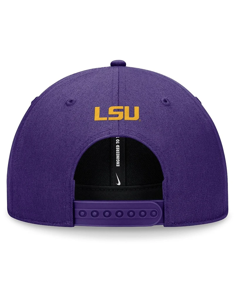 Nike Men's Purple Lsu Tigers Local Adjustable Hat