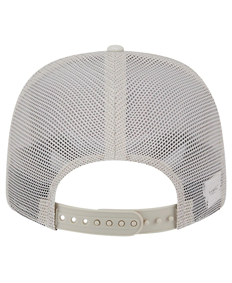 New Era Men's Stone Ohio State Buckeyes Canvas 9SEVENTY Stretch-Snap Hat