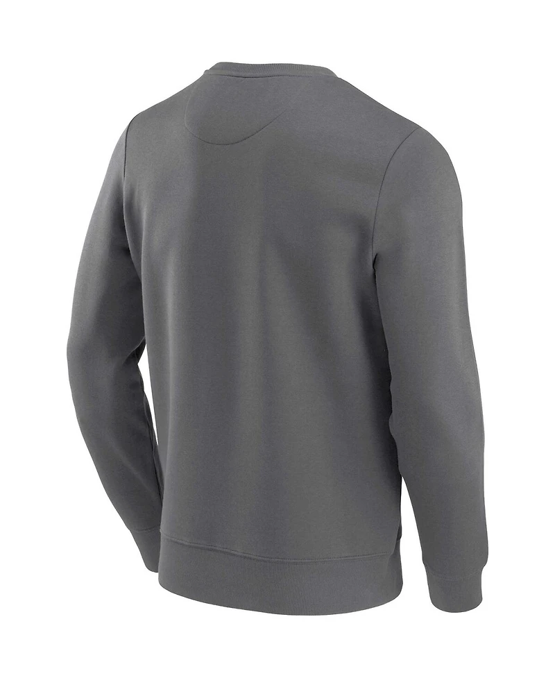 Philcos Men's and Women's Guinness Charcoal Graphic Pullover Sweatshirt