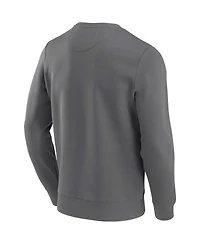 Philcos Men's and Women's Guinness Charcoal Graphic Pullover Sweatshirt