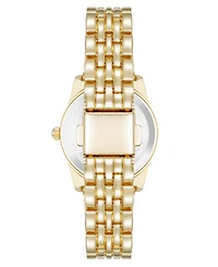 Anne Klein Women's Quartz Casual Coin Edge Gold-Tone Alloy Metal Watch