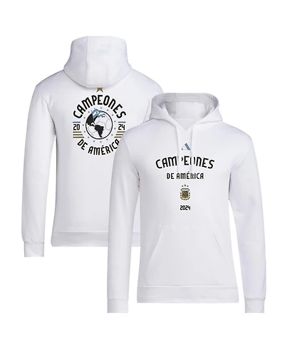 Adidas Men's Argentina National Team 2024 Copa America Champions Pullover Hoodie