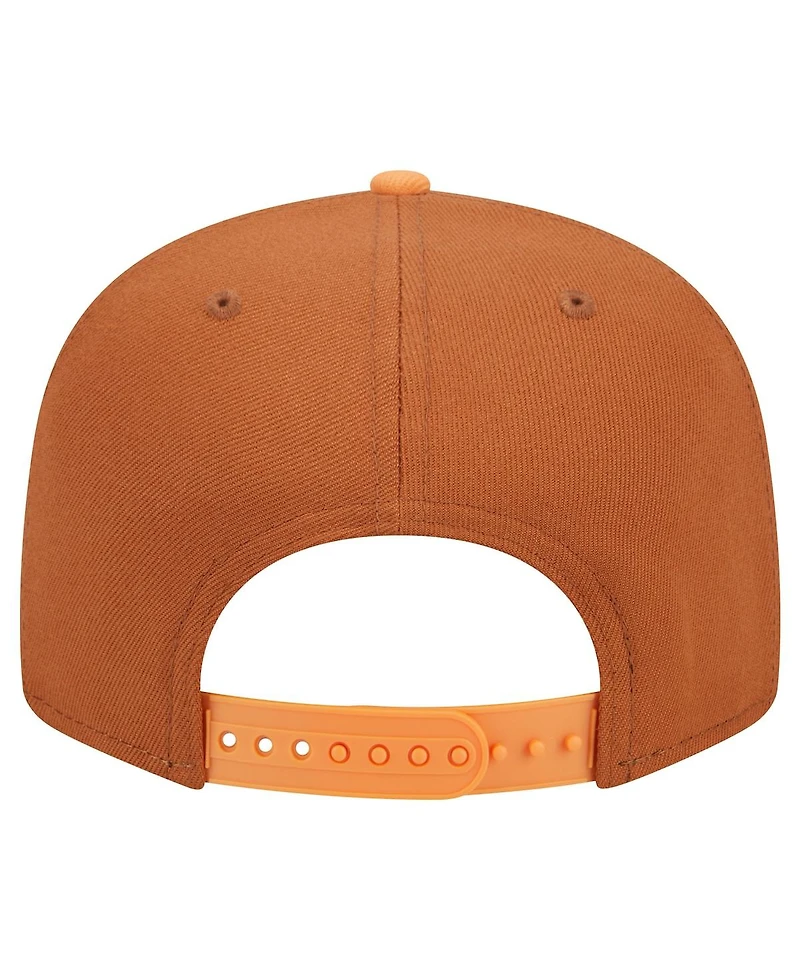 New Era Men's Brown St. Louis Cardinals Spring Color Two-Tone 9FIFTY Snapback Hat