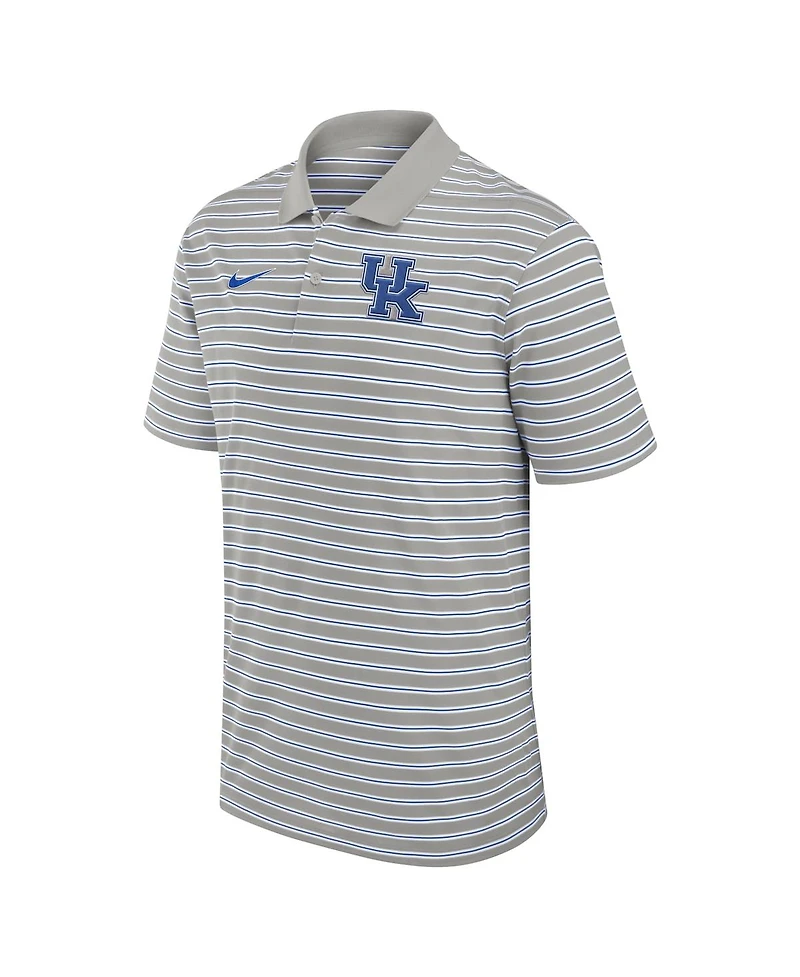 Nike Men's Kentucky Wildcats Primetime Victory Striped Performance Polo