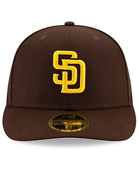 New Era Men's Brown San Diego Padres National Baseball Hall of Fame Low Profile 59FIFTY Fitted Hat