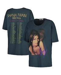 Daydreamer Women's Charcoal Shania Twain Come On Over 1998 Tour Merch T-Shirt