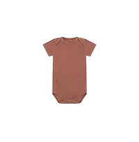 Vild House of Little Baby Organic Cotton Bodysuit - Clay pink