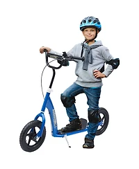 Homcom Kick Scooter for Kids 5-12 Years, Adjustable Height Handlebar, Pink