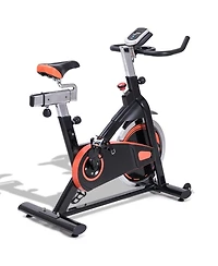 Sugift Indoor Fixed Aerobic Fitness Exercise Bicycle with Flywheel and Lcd Display
