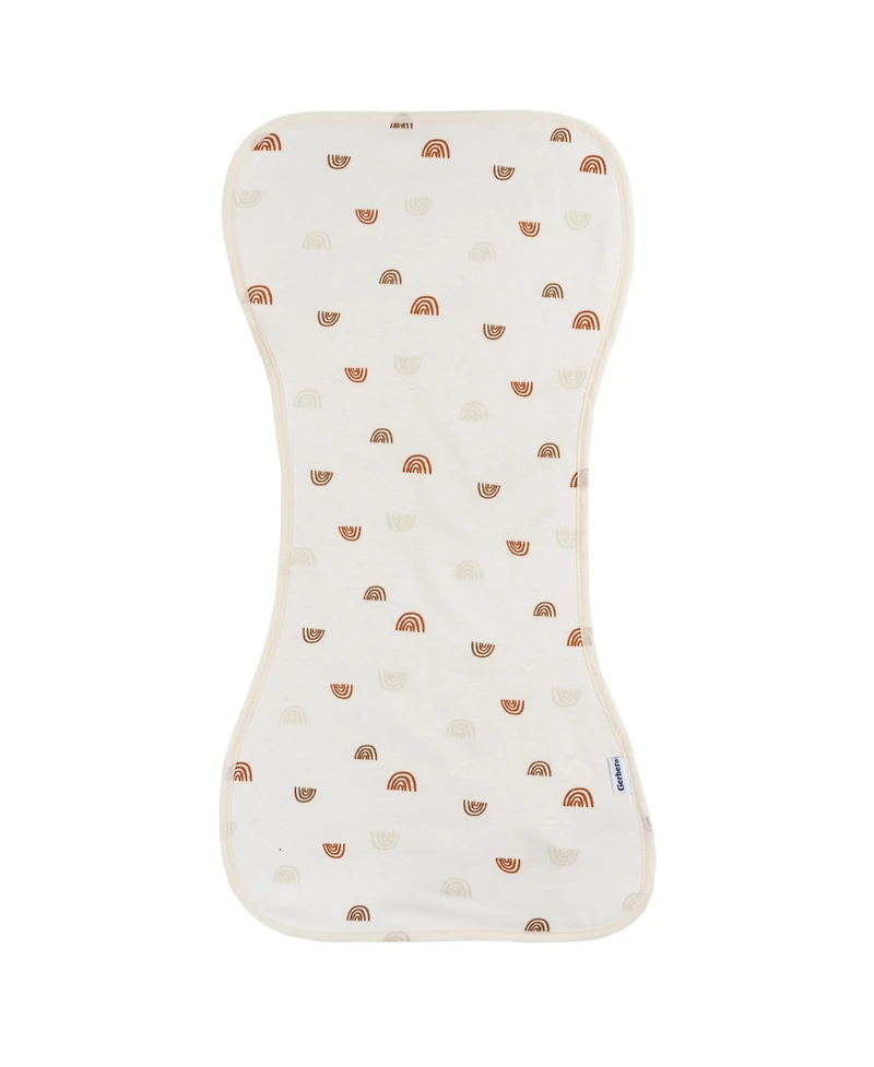 Gerber Baby Boys' and Girls' 5-Pack Burpcloths