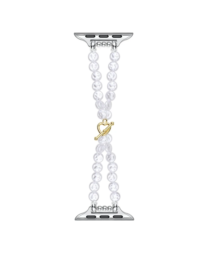 Posh Tech Eloise Faux Pearl Band for Apple Watch 44,45,46,49mm