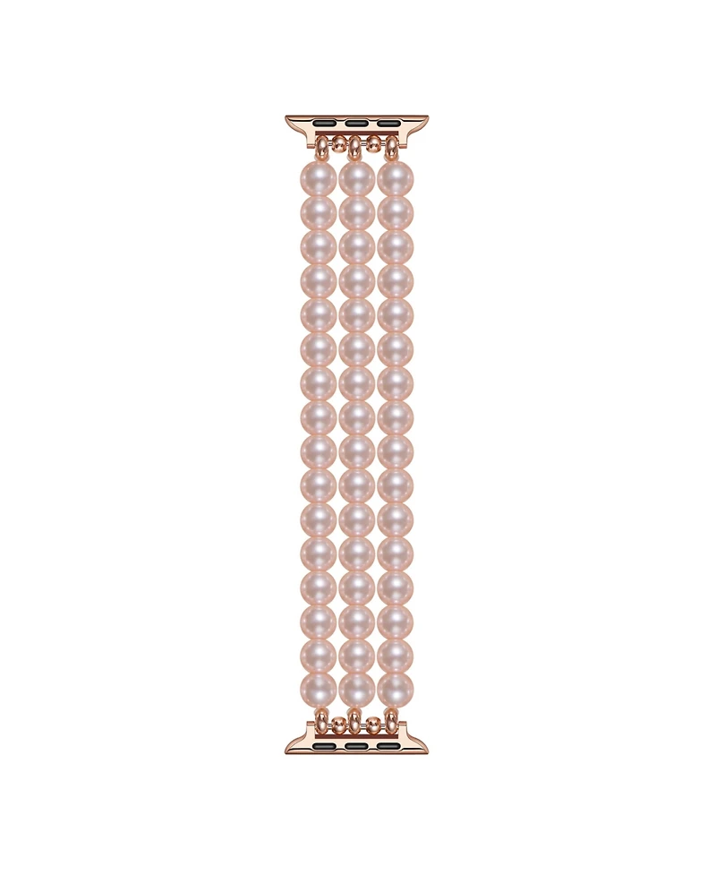 Posh Tech Violet Faux Cultivated Pearl Band for Apple Watch 44,45,46,49mm