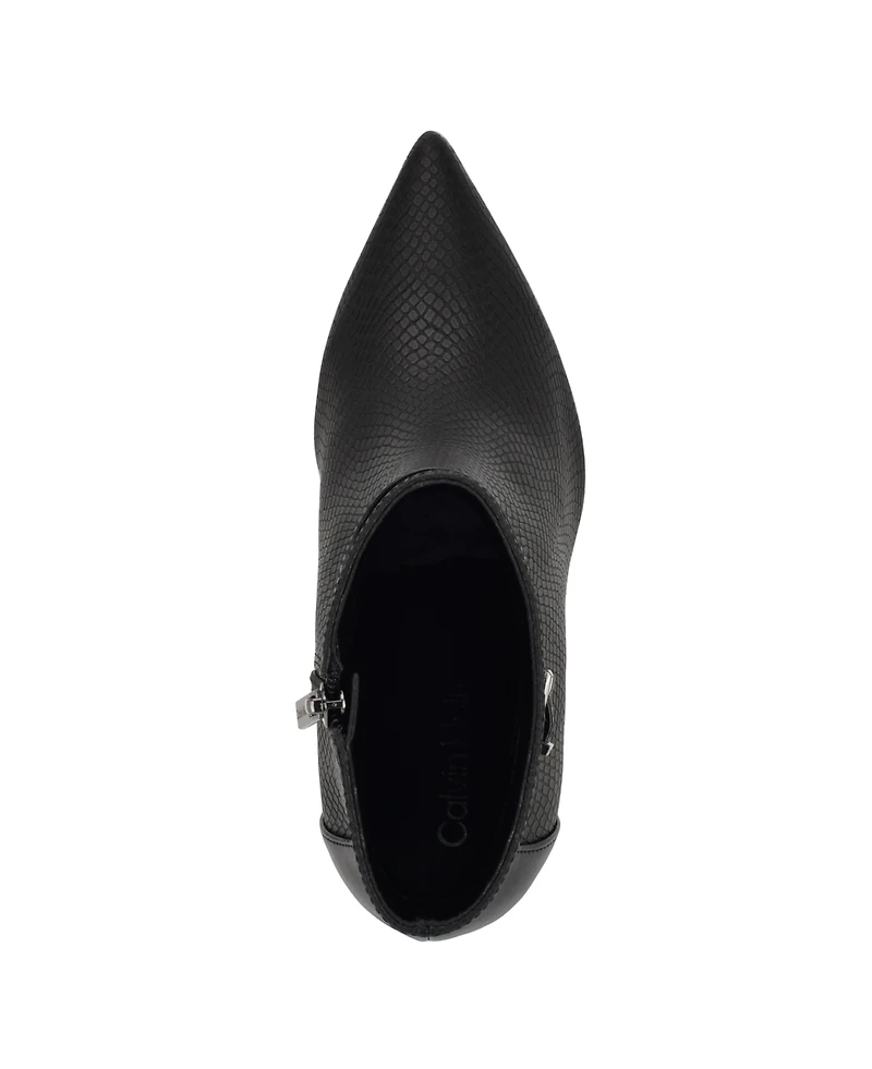 Calvin Klein Women's Vivera Pointy Toe Stiletto Heel Dress Booties