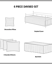 Madison Park Tuscany 6-Pc. Quilt Set, Daybed