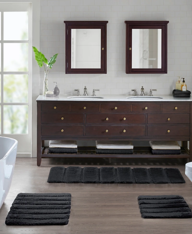 Madison Park Pearl Tufted Channel Bath Rug