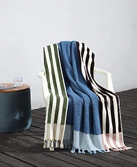 Sunday Citizen Striped Turkish Cotton Beach Towel, 39" x 70"
