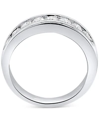 Forever Grown Diamonds Lab Diamond Channel-Set Band (1 ct. t.w.) Sterling Silver or 14k Gold-Plated