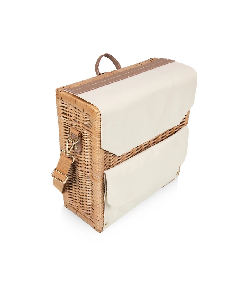 Picnic Time Corsica Grande Wine Cheese Basket Backpack