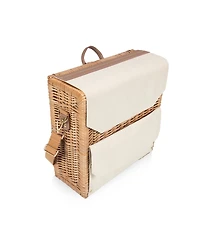 Picnic Time Corsica Grande Wine Cheese Basket Backpack