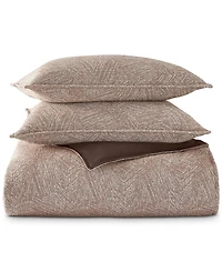 Hotel Collection Woodgrain 3-Pc. Duvet Cover Set, King, Exclusively at Macy's