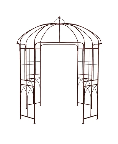 Skonyon 8.4 x 7 Feet Wide Birdcage Shape Garden Arbor