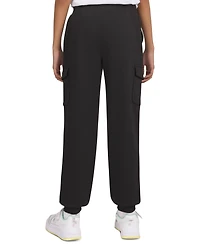 Champion Big Girls Smocked-Waist Cargo Joggers