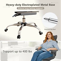 Office Desk Chair Big and Tall Executive with Footrest Lumbar Support