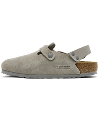 Birkenstock Women's Tokio Birkibuc Clogs from Finish Line