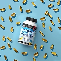 BioSchwartz Triple Strength Omega 3 Fish Oil Supplement
