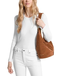 Michael Kors Sonny Suede Medium Hobo Shoulder