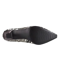 Impo Women's Nyree Memory Foam Stretch Sequin Boots