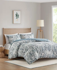 Madison Park Brielle 3-Pc. Duvet Cover Set