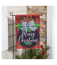 Evergreen Garden Flag Farmhouse Ornament Suede Double Sided Indoor Outdoor Decor 18" x 12.5"