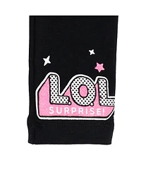 L.o.l. Surprise! Little Girls French Terry Sweatshirt and Leggings Outfit Set