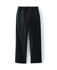 Lands' End Boys Iron Knee Stretch Jersey Lined Pull On Pants