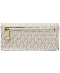 Michael Michael Kors Jet Set Logo Large Flat Wallet