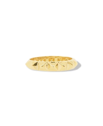 The Lovery Gold Rockstud Ring 14K Gold