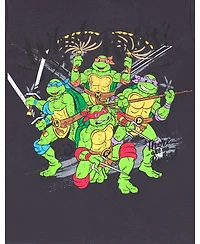 Teenage Mutant Ninja Turtles Toddler Boys Leonardo Michelangelo Raphael T-Shirt and Mesh Shorts Outfit Set to