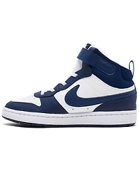 Nike Little Boys Court Borough Mid 2 Casual Sneakers from Finish Line
