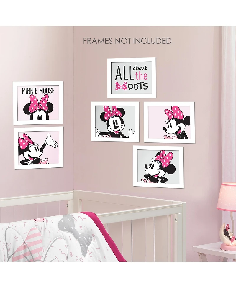 Lambs & Ivy Disney Baby Minnie Mouse Unframed Nursery/Child Wall Art