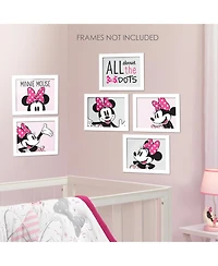 Lambs & Ivy Disney Baby Minnie Mouse Unframed Nursery/Child Wall Art