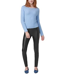 Hue Women's Faux-Leather Leggings