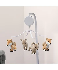 Bedtime Originals Deer Park Musical Baby Crib Mobile Soother Toy - Woodland