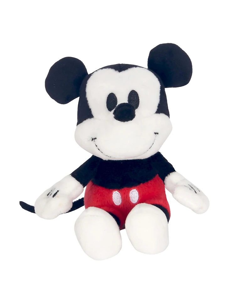 Lambs & Ivy Disney Baby Mickey Mouse Muslin Swaddle Blanket & Plush Gift Set