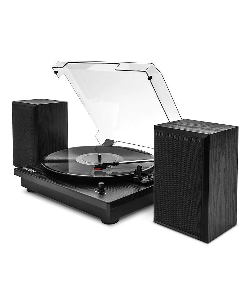 Victrola Montauk Bluetooth Turntable System with Bookshelf Speakers